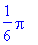 1/6*Pi